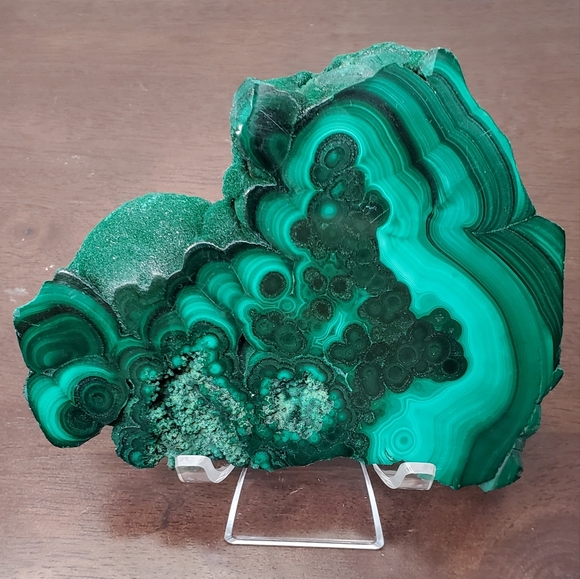 Malachite Crystal Slab - Picture 11 of 13